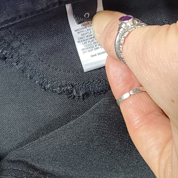 Express Chrome Gold Jean's, Size 0 - Picture 5 of 7